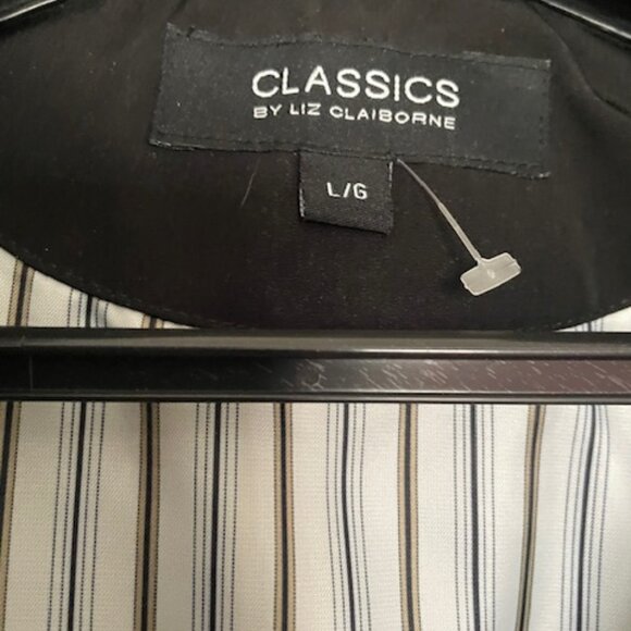 Liz Claiborne  Women’s Classic Hooded Outerwear Jacket  - Black/Tan  - Nw- Sze L - Picture 4 of 16